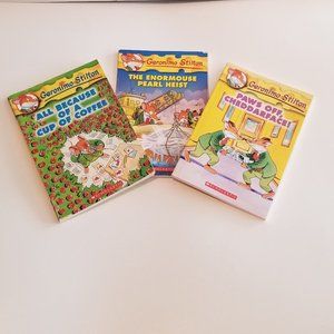 Geronimo Stilton Set of 3 Books